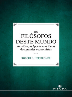 cover image of Os Filósofos deste Mundo